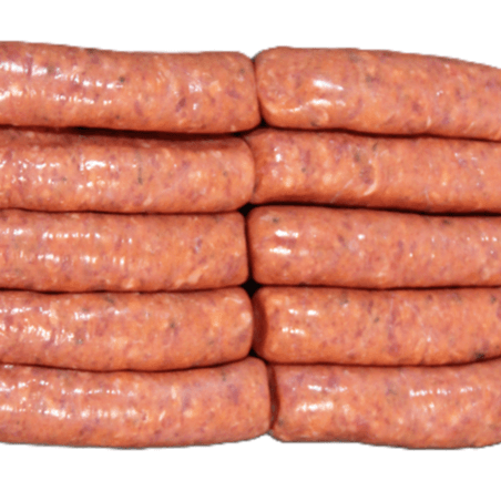 Gourmet Sausage Range - Beef Parmesan Tomato Chipolatas