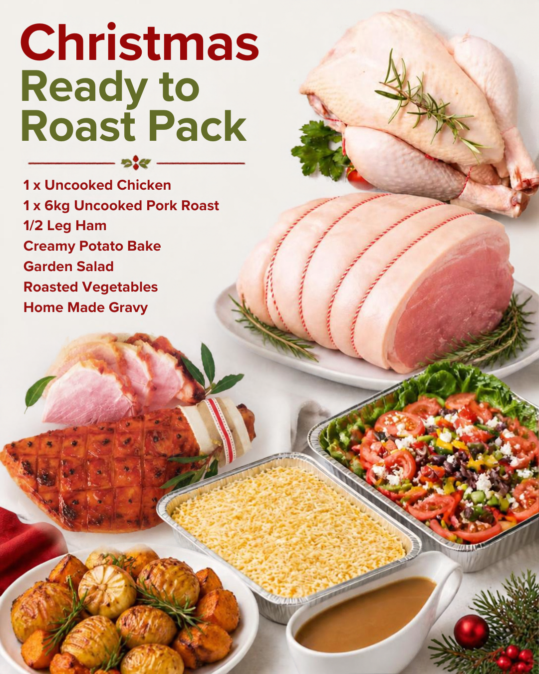 CHRISTMAS PRE-ORDER: Ready to Roast Pack