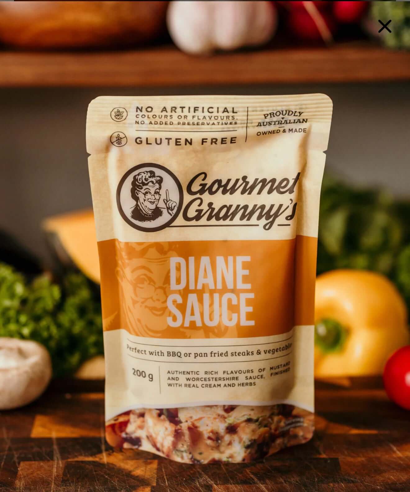 Gourmet Granny’s Diane Sauce - Rich, Savoury & Creamy