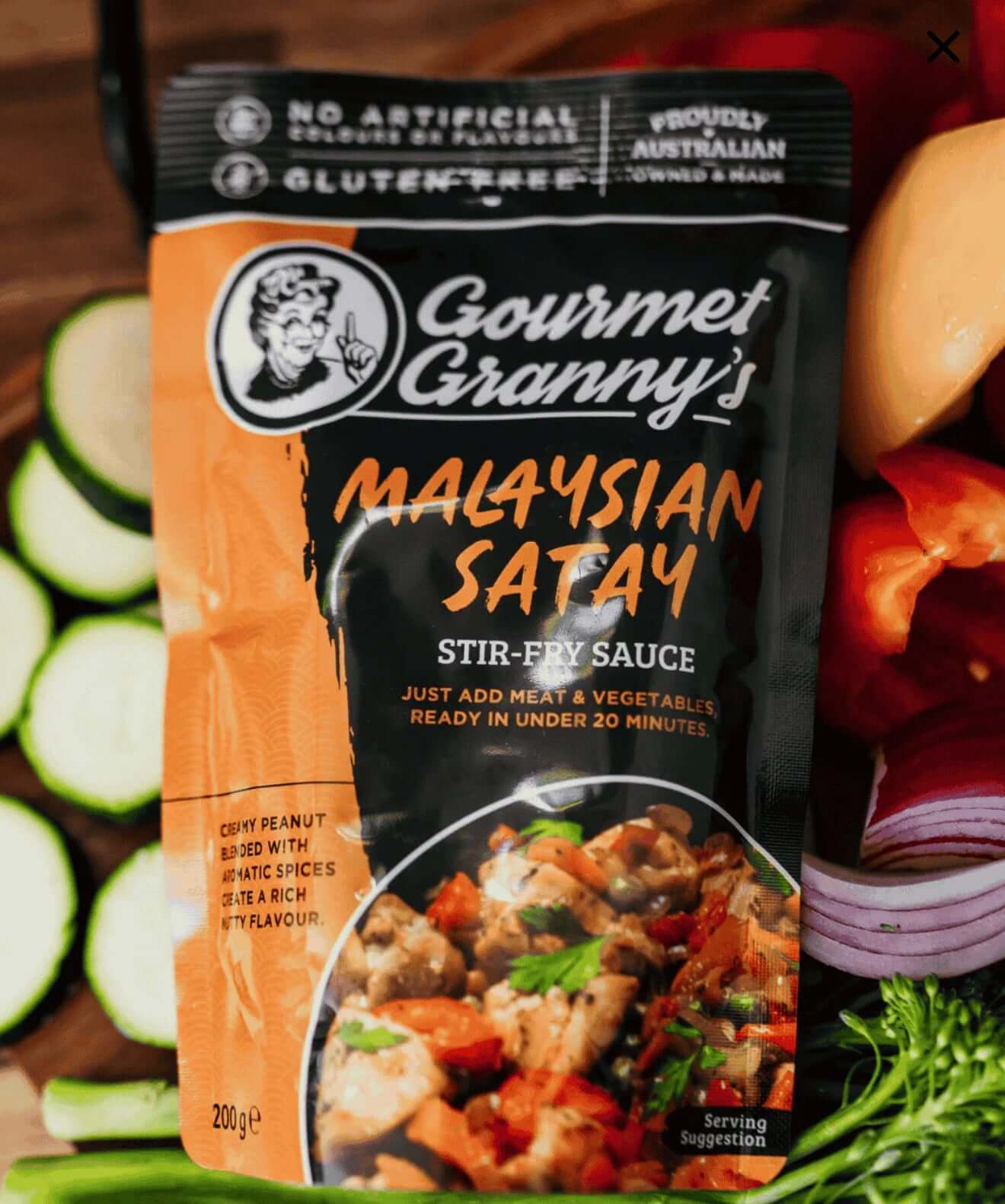 Gourmet Grannys Malaysian Satay Gluten Free