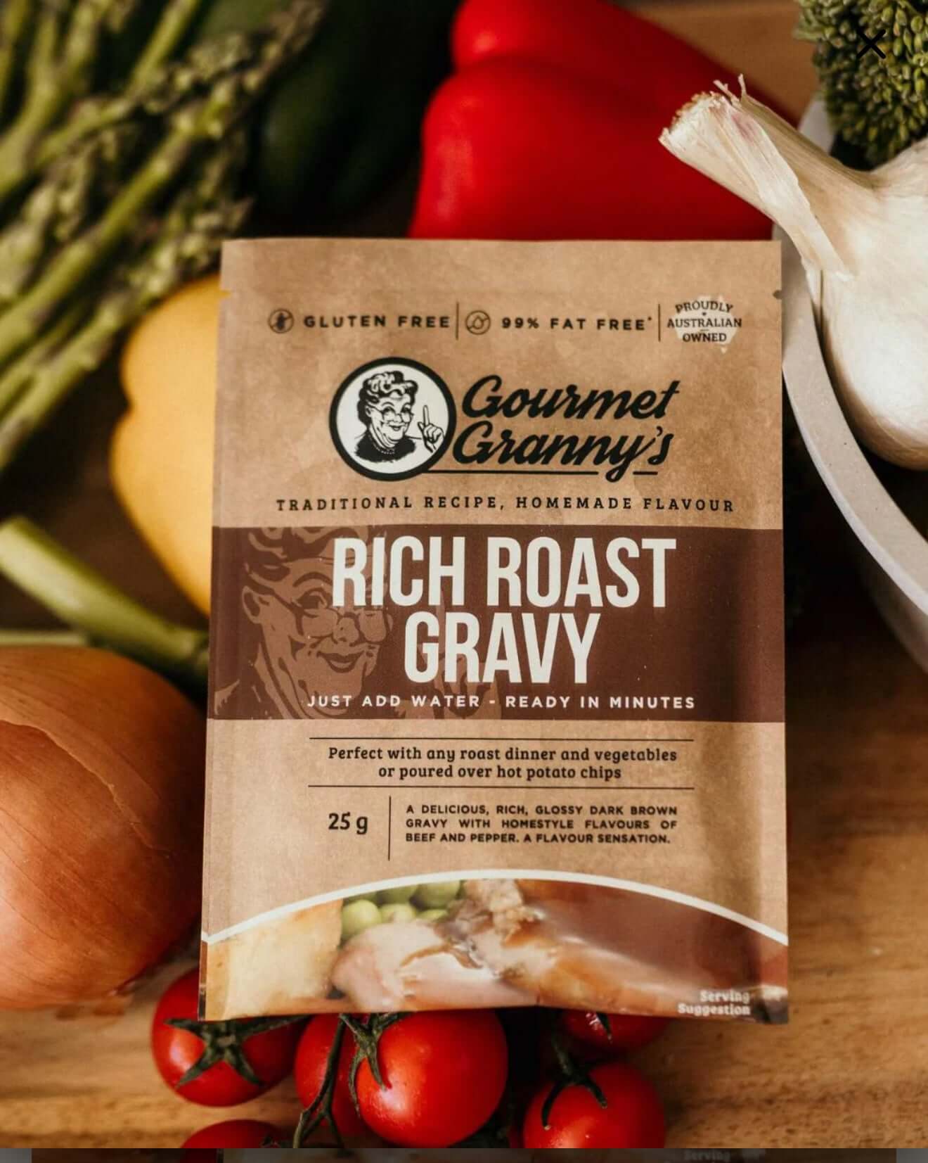 Gourmet Grannys Rich Roast Gravy Gluten Free