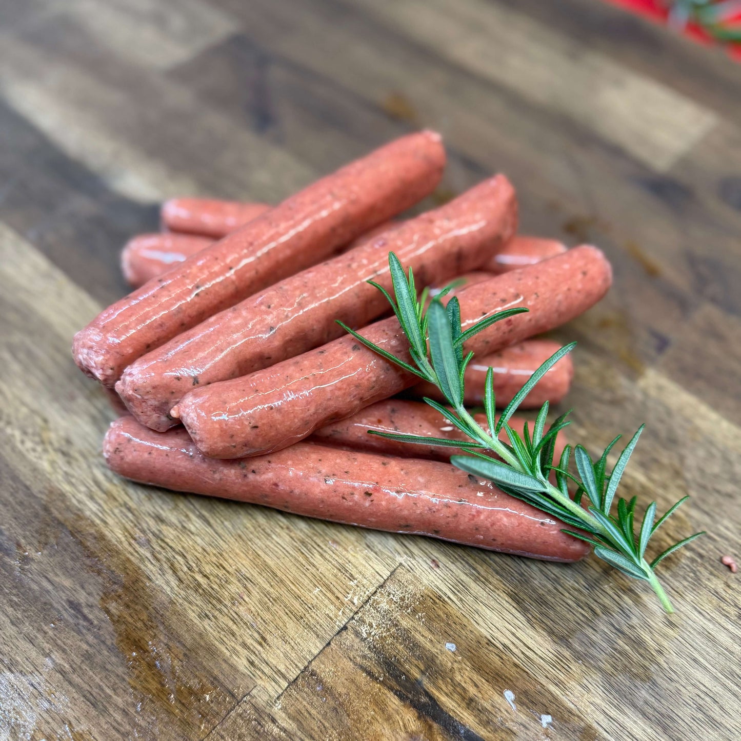 Herb and Garlic Beef Sausages