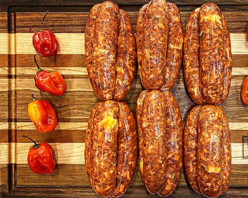 Thick Jalapeño & Cheese Artisan Sausages - 1kg