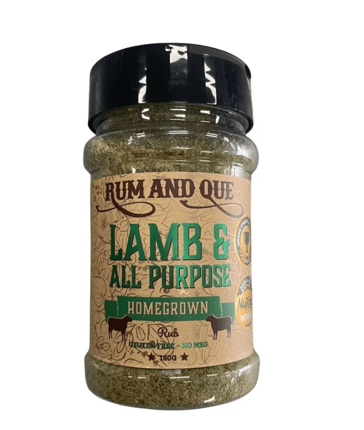 Rum and Que Lamb & All Purpose Rub