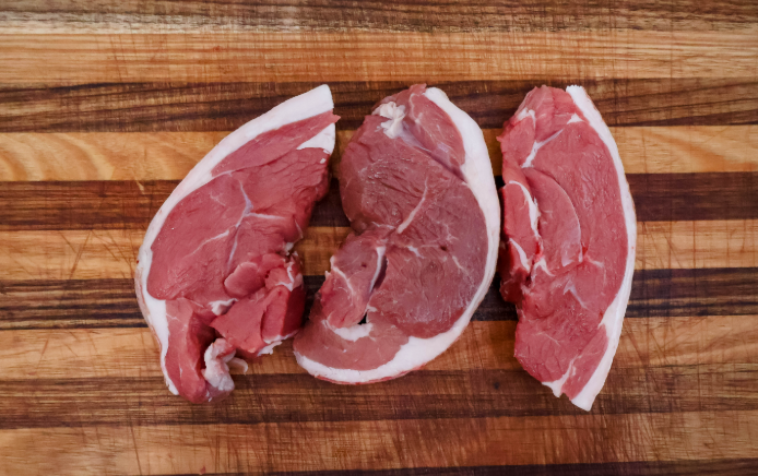 Lamb Rump Steaks -1kg.