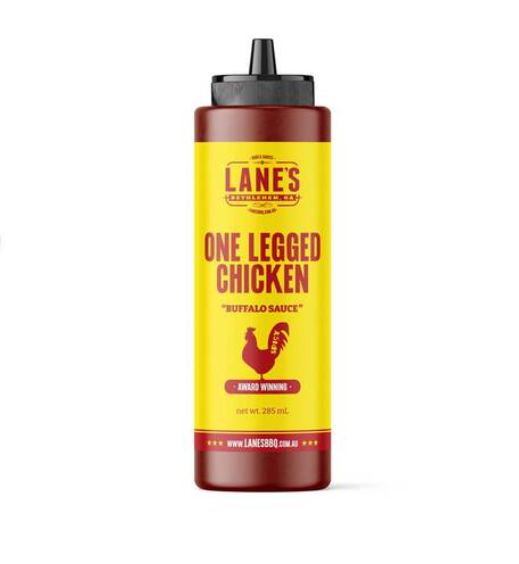 Lanes one legged chicken sauce