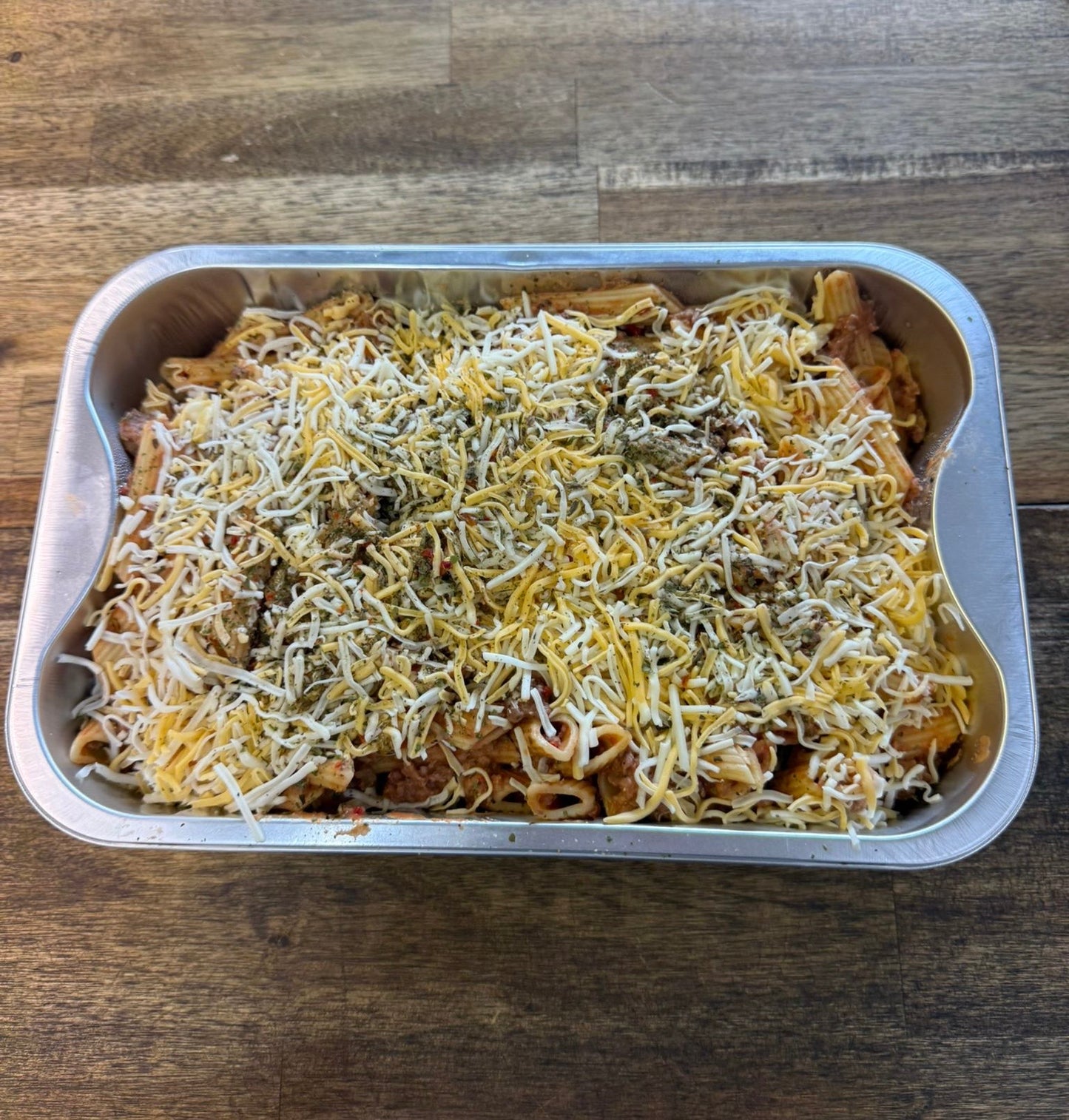 Penne Bolognese Bake