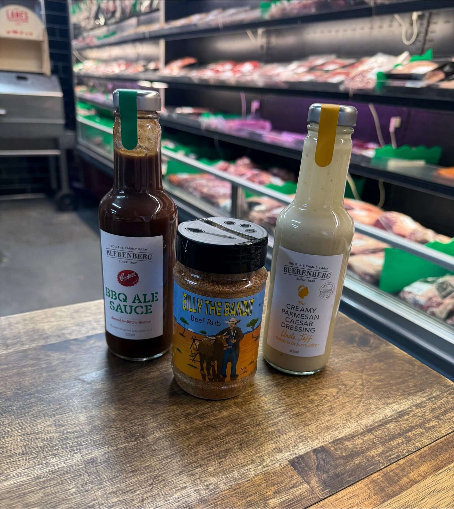 Sauce and Rub Pack (3 pack) as shown