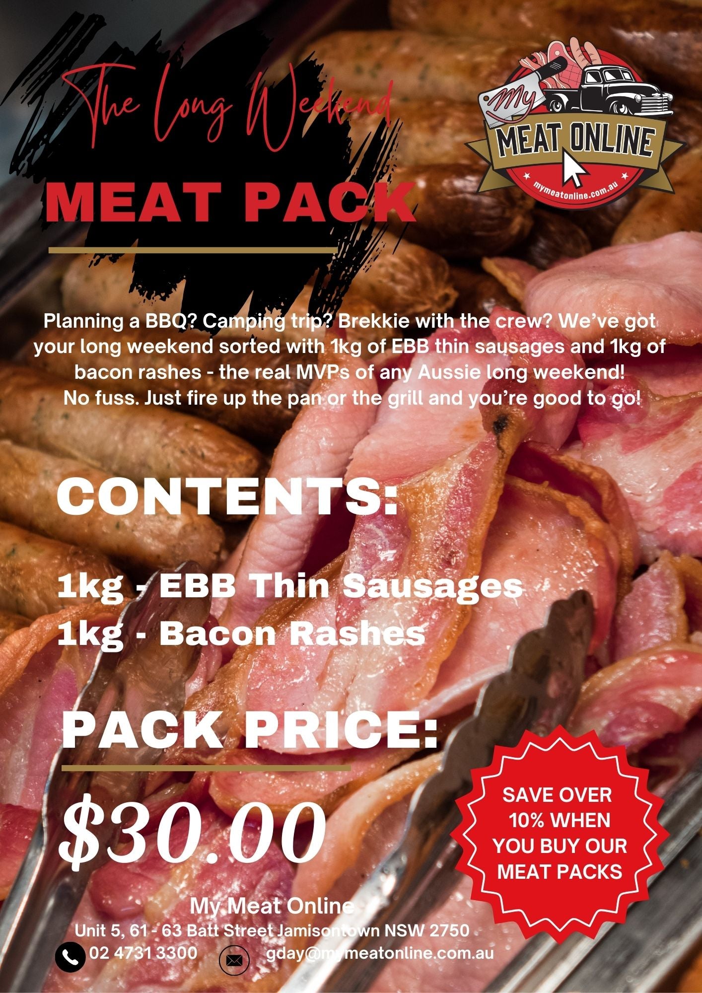 The Long Weekend Meat Pack