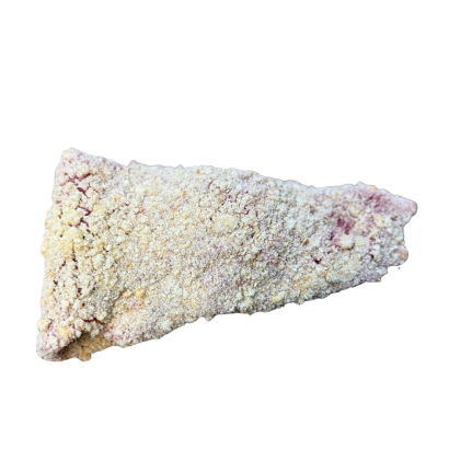 Crumbed veal schnitzel