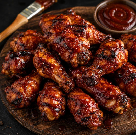 Chargrilled Hot Honey Butter Wings