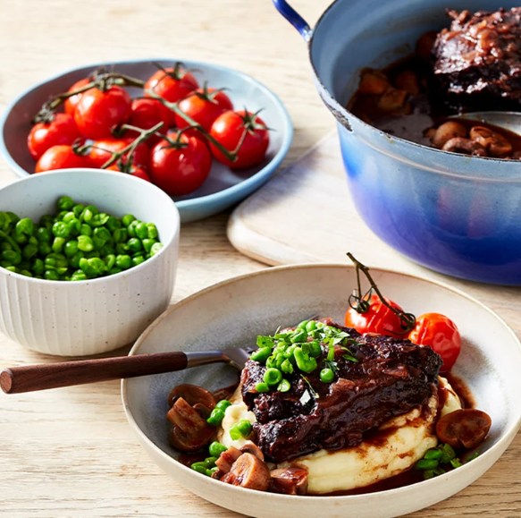 Red Wine Braised Beef Cheeks