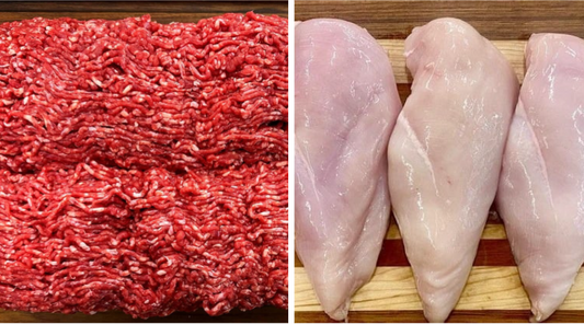 Chicken Breast Fillets - 10kg & Beef Mince Premium - 10kg