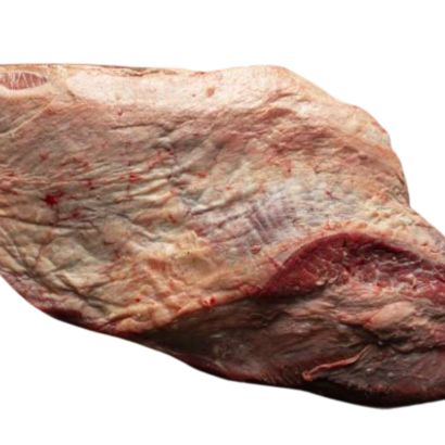 Angus Beef Brisket cut with rich marbling, ideal for low and slow cooking and offering premium beef flavor.