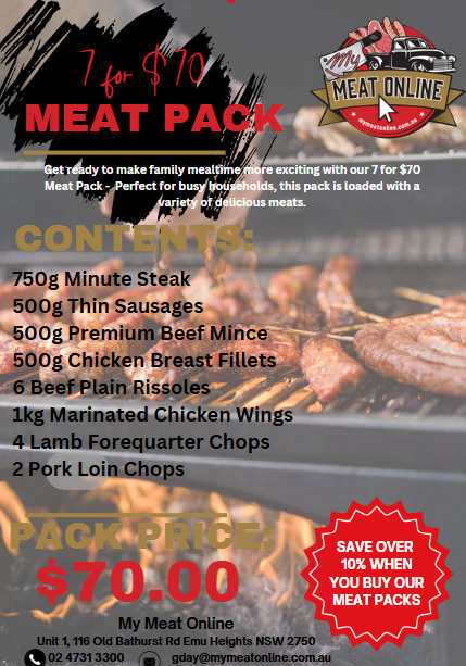 Meat Pack - 7 for $70