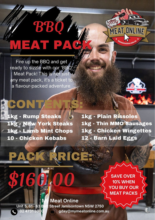 BBQ - Meat Pack (valued at over $175.00)