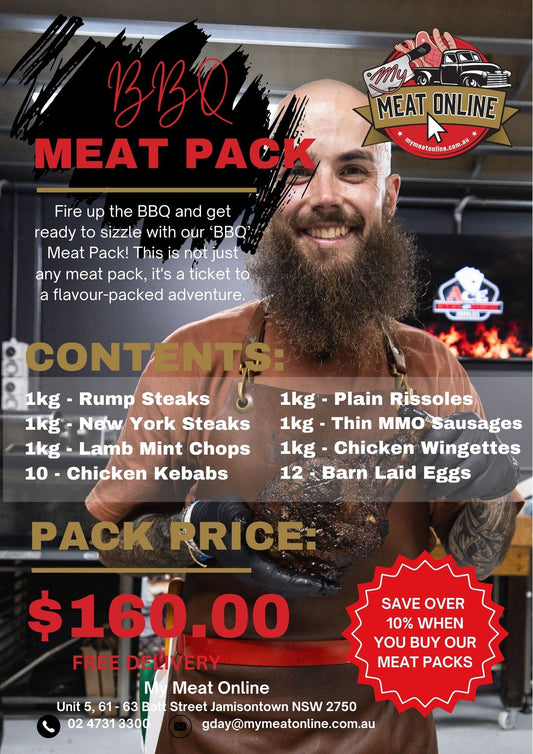 BBQ - Meat Pack (valued at over $175.00)