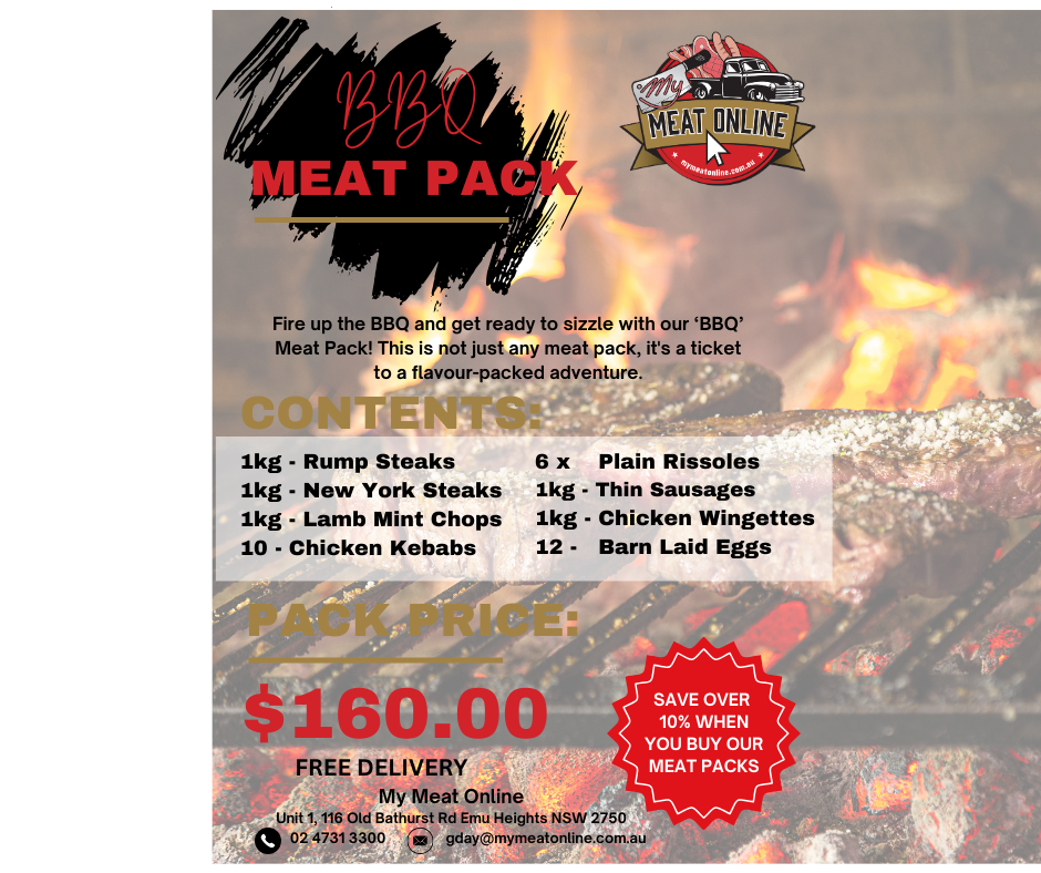 BBQ - Meat Pack (valued at over $175.00)