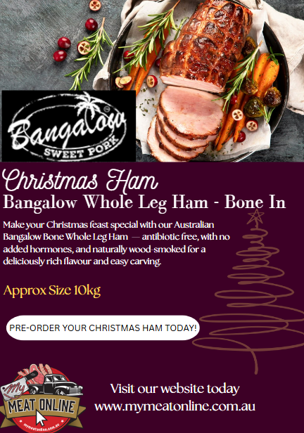 CHRISTMAS PREORDER: Bangalow - Whole Leg Ham - Bone In