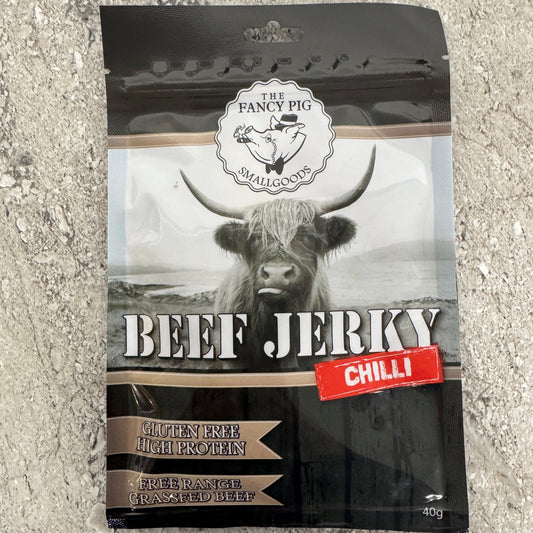 The Fancy Pig - Beef Jerky 'Chilli'
