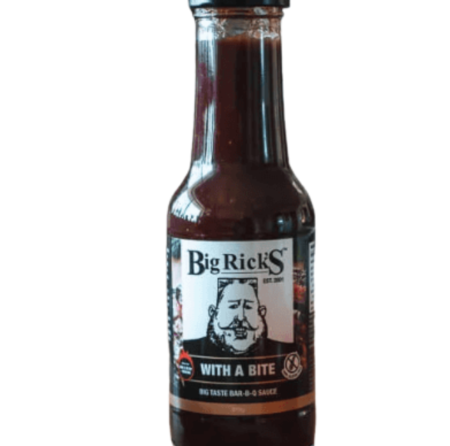 Big Ricks with a bite BBQ Sauce