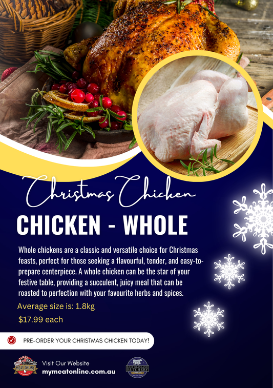 CHRISTMAS PREORDER: Chicken - Whole