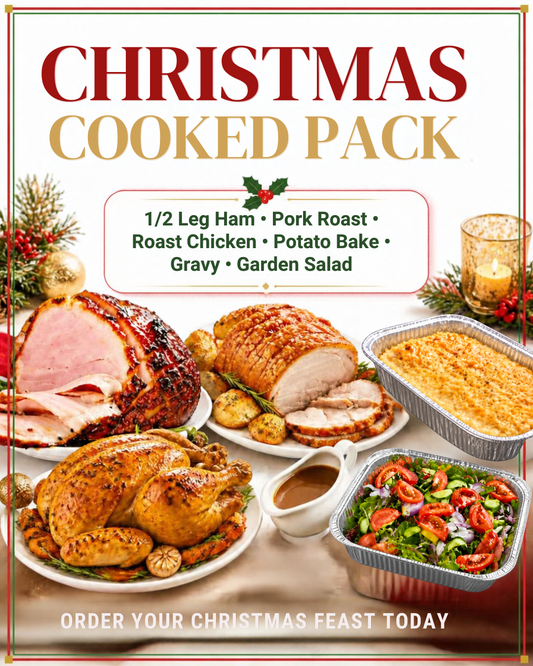CHRISTMAS PRE-ORDER Cooked Pack