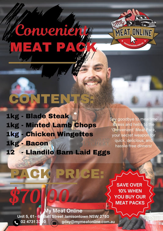 Convenient - Meat Pack (valued at over $75.00)