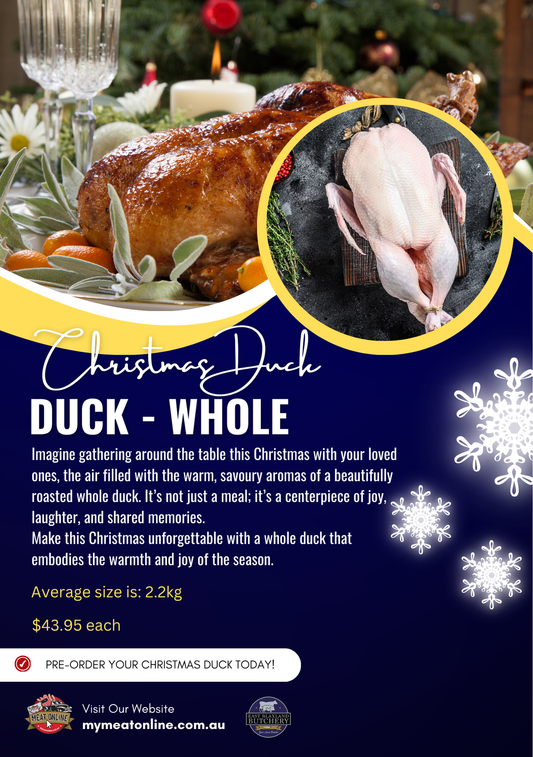 CHRISTMAS PREORDER: Duck - Whole