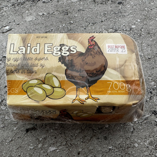 Llandilo Barn Laid Eggs - 700 grams (half Dozen)