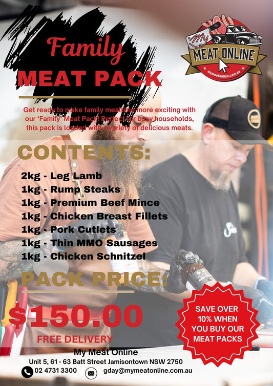 Family - Meat Pack (valued at over $165.00)