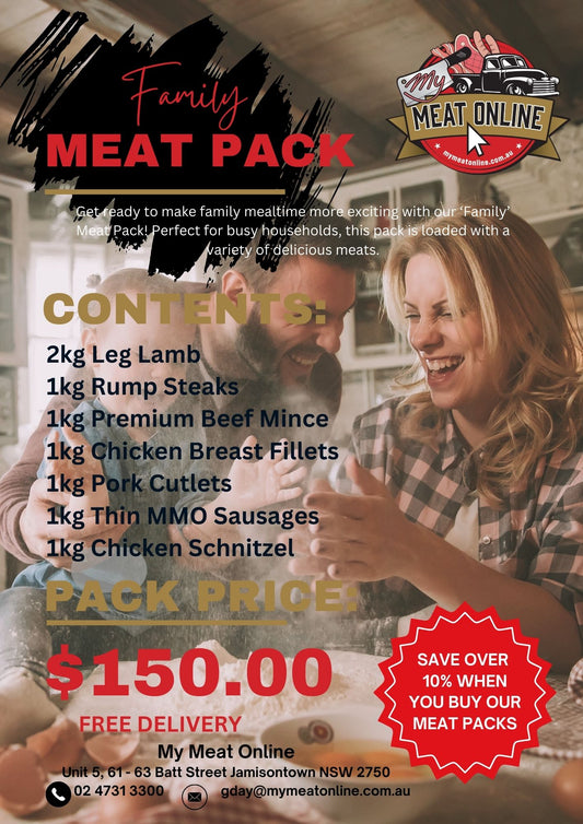 Family - Meat Pack (valued at over $165.00)