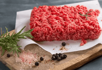  raw ground beef mince