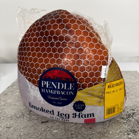 Pendle - Half Leg Ham (Chump End) - Bone In ($12.99 per kilo SPECIAL)