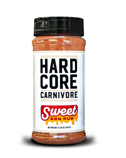 Hard Core Carnivore, Sweet BBQ Rub - 347 grams