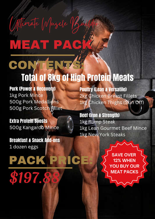 High-Protein Muscle Builder Meat Pack (Value over $220.00)