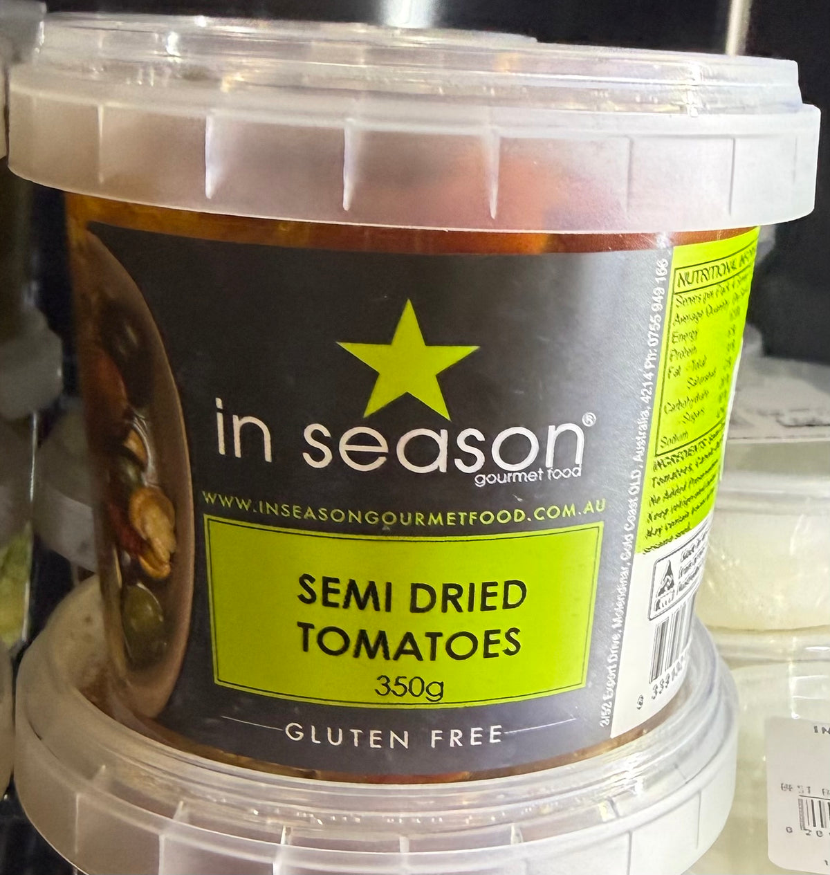 In Season Semi Dried Tomatoes