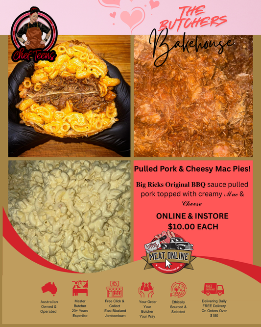 NEW: Pulled Pork & Cheesy Mac Pies