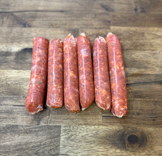 Thick Jalapen and cheese sausage