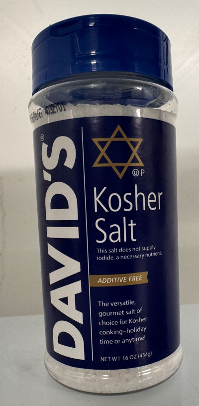 David's Kosher Salt - 454 grams