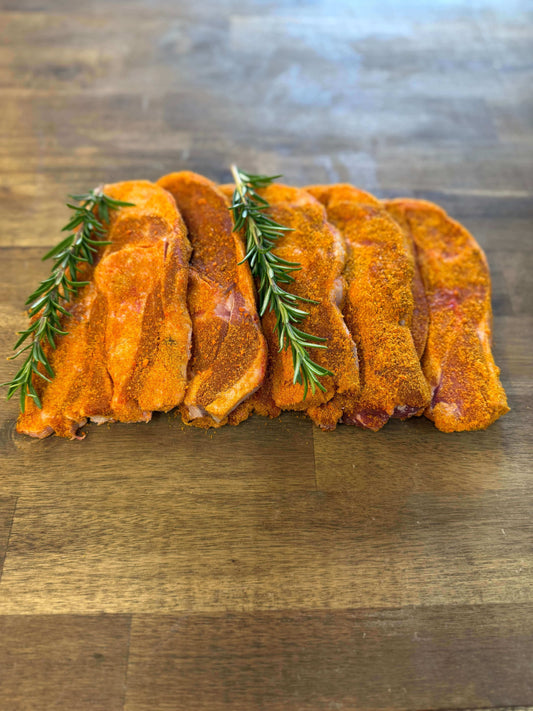 Lamb Chops in Satay Seasoning - 500 grams