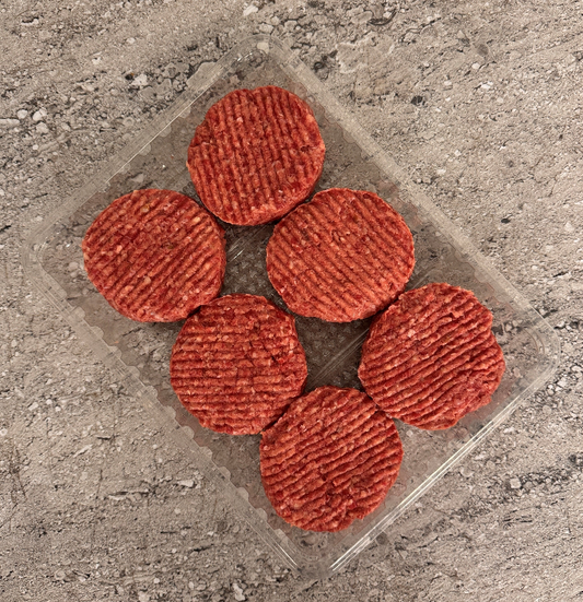 Beef Burger Patties x 6