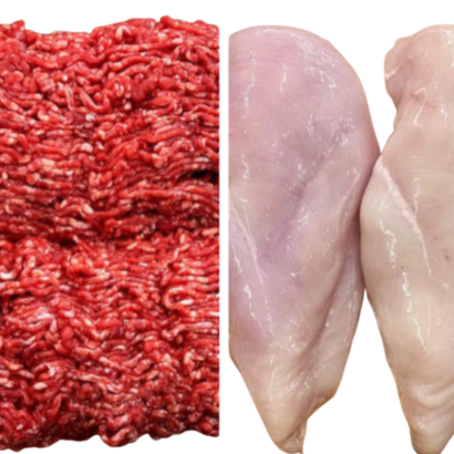 Mince and Chicken Breast Fillets
