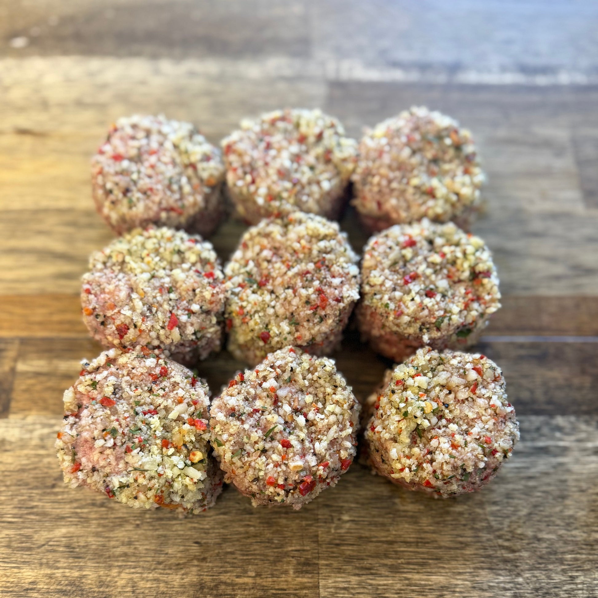 Garlic Rissoles