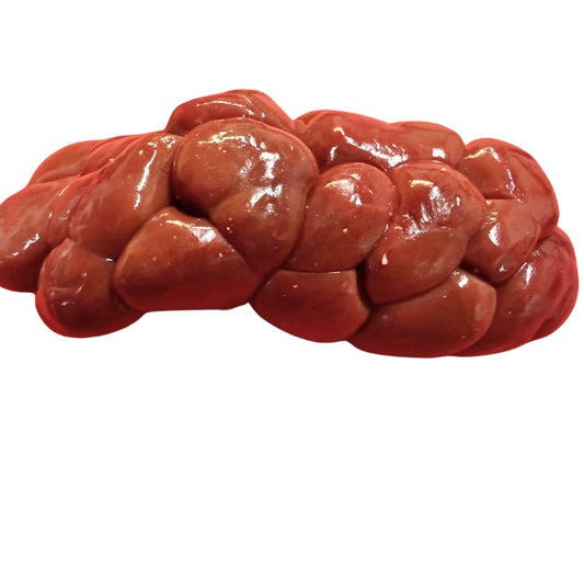 A fresh Ox Kidney showcasing its rich color and texture, perfect for traditional cooking and classic dishes.