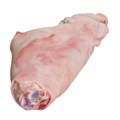 Pork Hock showing rich, tender meat, ideal for slow cooking and flavorful dishes.