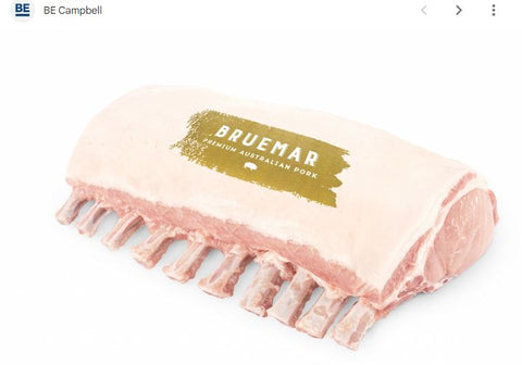 10 Rib Pork Rack,Rindless Moist infused 2.5kg