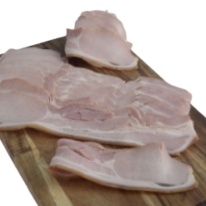 Full Rasher Bacon - Rind On 1kg
