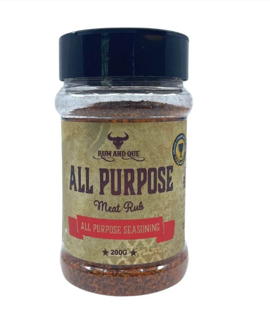 Rum and Que, All Purpose Rub - 200 grams