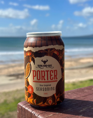 Rum and Que, Porter Beer Inspired Seasoning - 200 grams